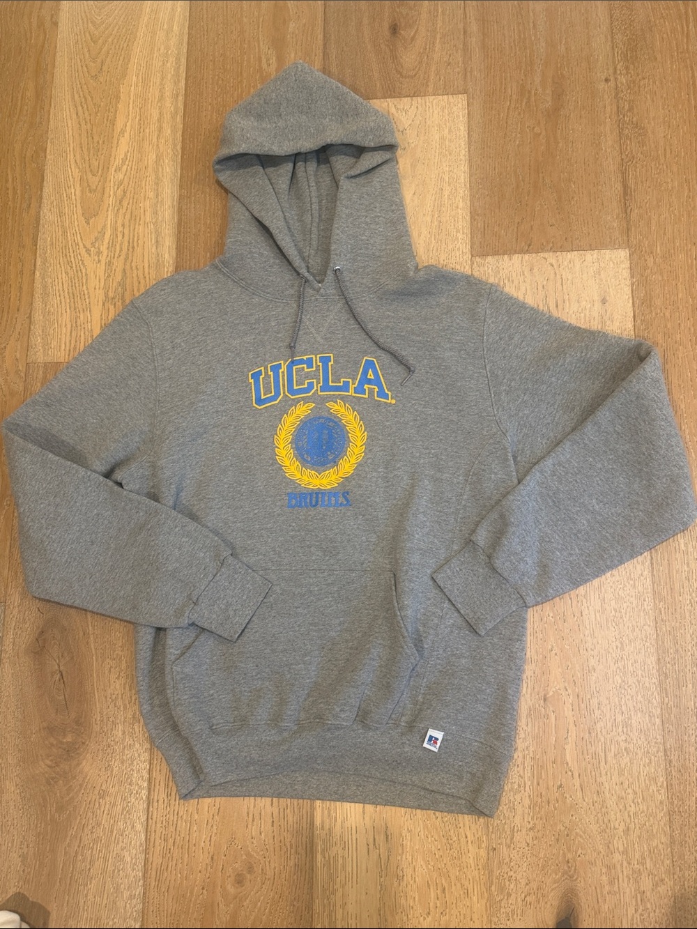 Gray Hooded UCLA Sweatshirt